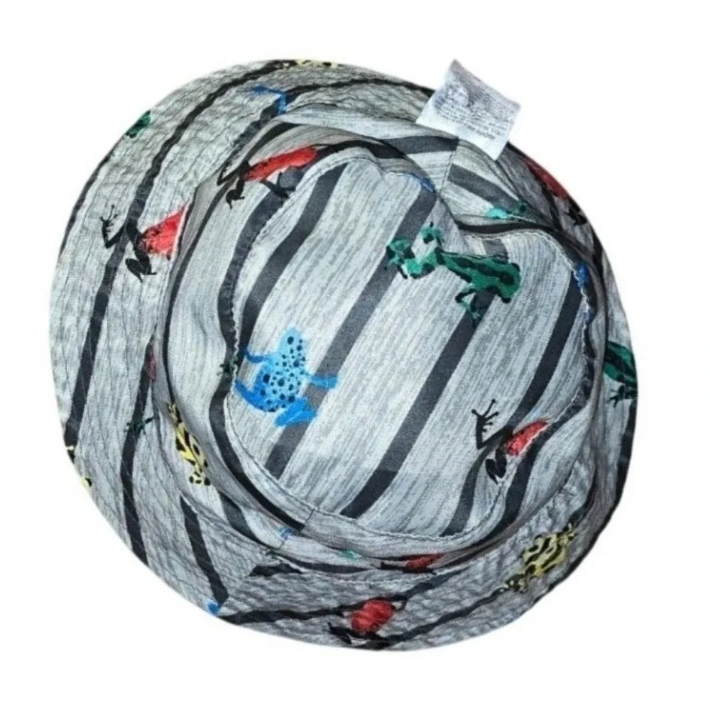 Toddler Sun Hat bucket reversible 2 SIDES‎ UPF50+ SKINZ PACKABLE VACATION BEACH